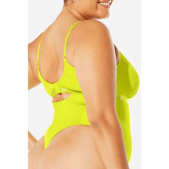Fabletics Yitty Shaping Demi Cup Thong Bodysuit - Picture 3 of 5